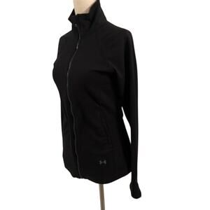 Under Armour Womens Medium Seattle University Full Zip Black Fitted Jacket